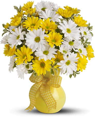 Upsy Daisy - in a clear vase