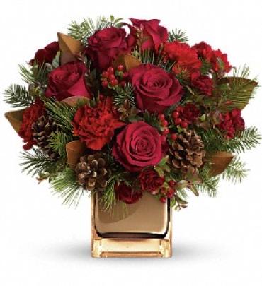 Warm Tidings Bouquet by Teleflora