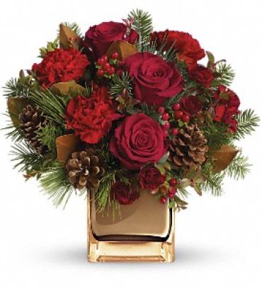 Warm Tidings Bouquet by Teleflora