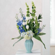 Blue Reception Flowers