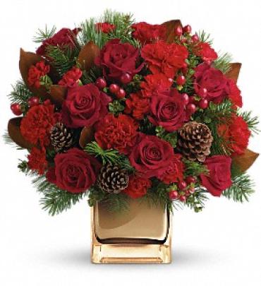 Warm Tidings Bouquet by Teleflora