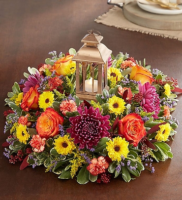 Brilliant Autumn Centerpiece